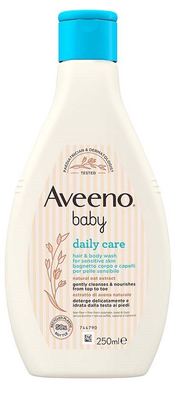 Aveeno Baby Daily Care Bagnetto Corpo E Capelli 250 ml