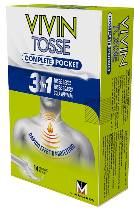 Vivin tosse pocket 14 stick pack sciroppo 10 ml