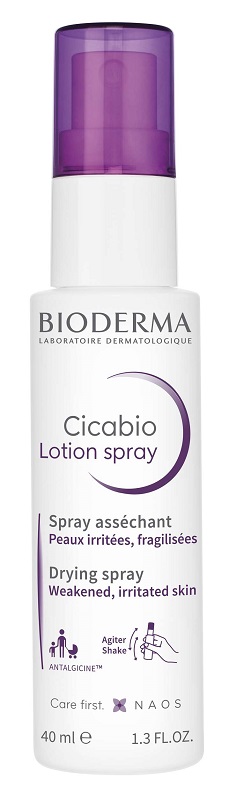 Bioderma Cicabio Lozione Spray Lenitiva Contro il Prurito 40 ml