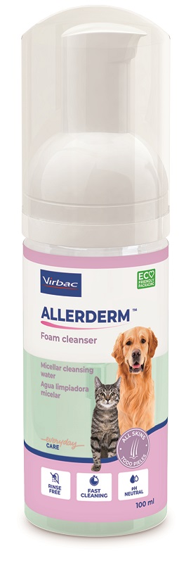 Allerderm Foam Cleanser Mousse Detergente 100 Ml