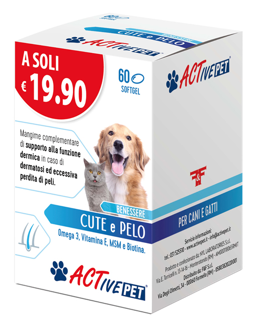 Active pet cute e pelo 60 perle