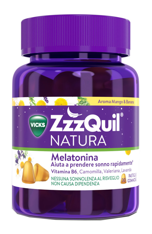 Zzzquil natura mango & banana 30 pastiglie gommose