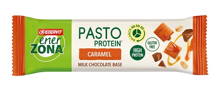 Enerzona Pasto Protein Caramel Barretta Sostitutiva Pasto 55 g