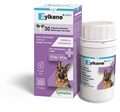 Zylkene plus cani/gatti 15-60 kg 30 capsule