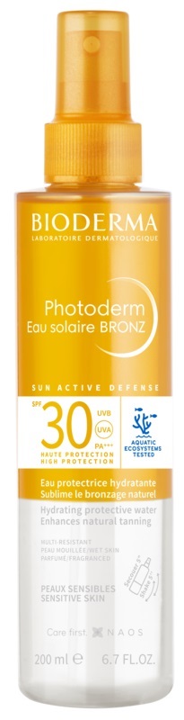 Photoderm eau solaire bronz spf30