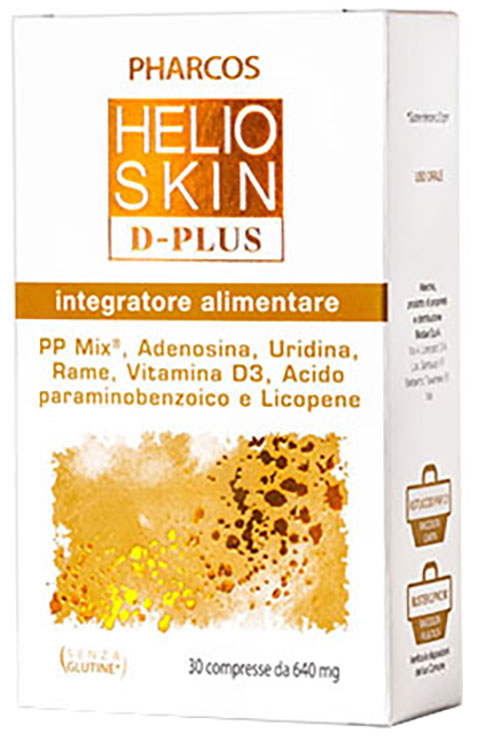 Helioskin d-plus pharcos 30 compresse