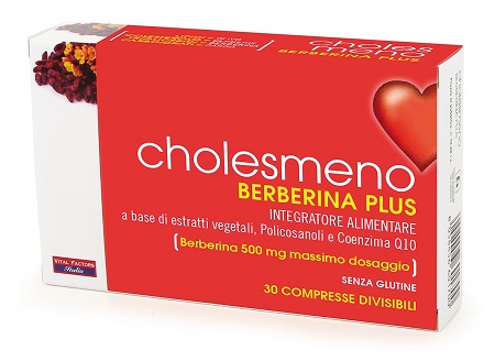 Cholesmeno berberina plus 30 compresse