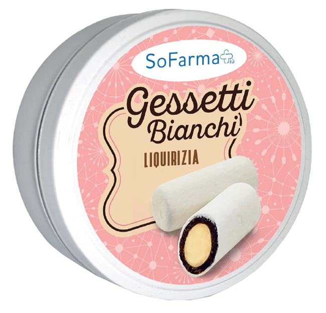 Sofarmapiu' gessetti liquirizia bianchi 40 g