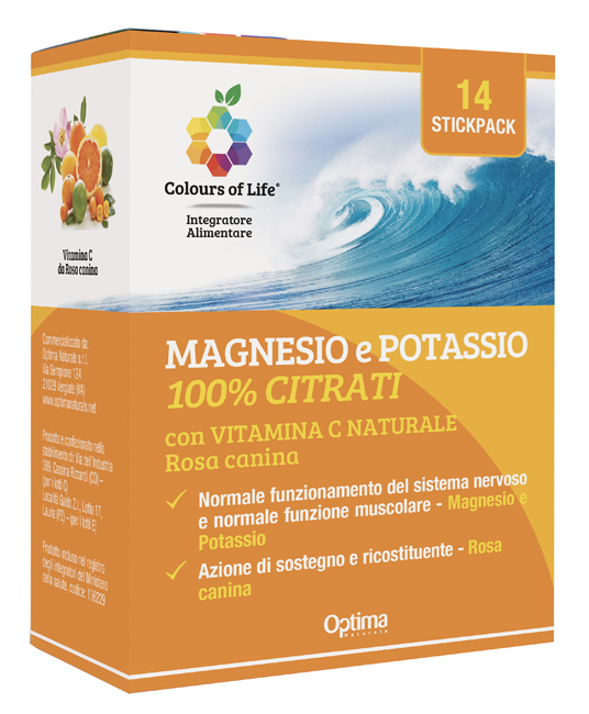 Magnesio potassio vit c 14 stick
