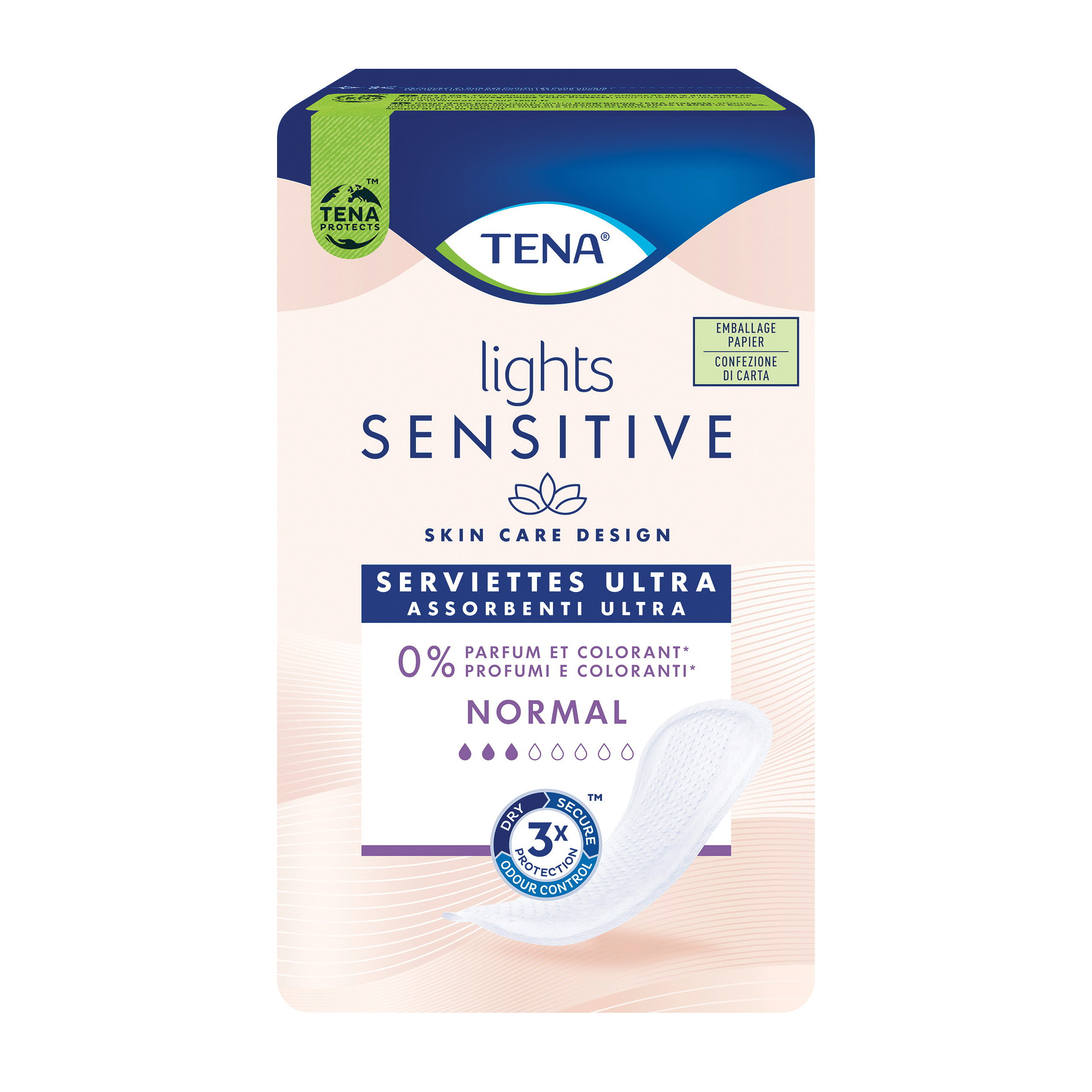 Assorbenti Lights Sensitive Normal, 16 Pezzi