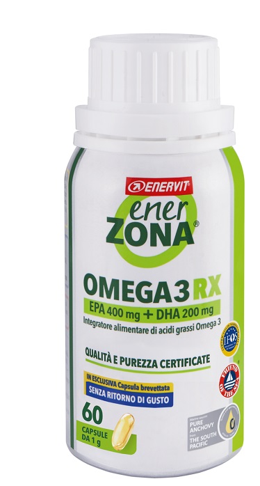 Enerzona Omega 3RX Integratore Olio Di Pesce 60 Capsule