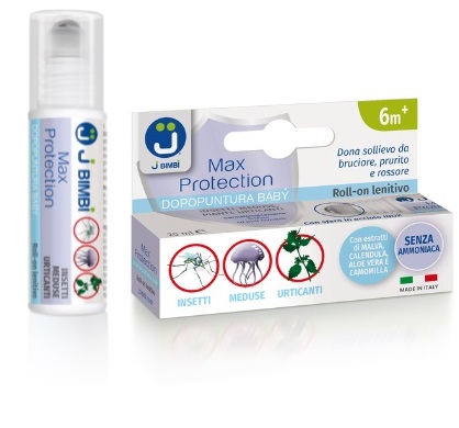 J bimbi max protection roll on lenitivo baby senza ammoniaca