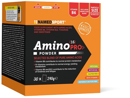 Amino 16 pro powder 30 bustine