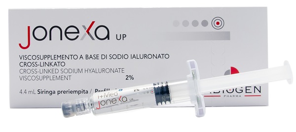 Jonexa up siringa intra-articolare sodio ialuronato cross-linkato 2% 4,4 ml