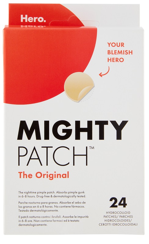Cerotto idrocolloidale antiacne hero mighty patch the original 24 pezzi