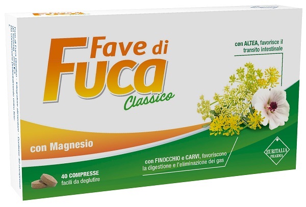 Fave di Fuca Classico Transito Intestinale 40 Compresse New