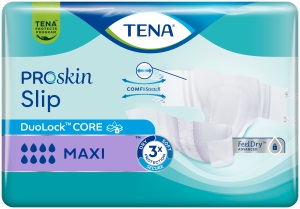 Pannolino a mutandina tena proskin slip maxi l 10 pezzi