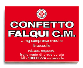 Confetto falqui c.m. 5 mg compresse rivestite