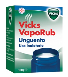 Vicks vaporub, unguento per uso inalatorio
