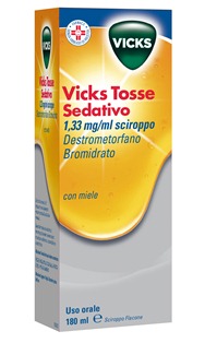Vicks tosse sedativo 1,33 mg/ml sciroppo
