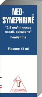 Neo&ndash;synephrine 2,5 mg/ml gocce nasali, soluzione