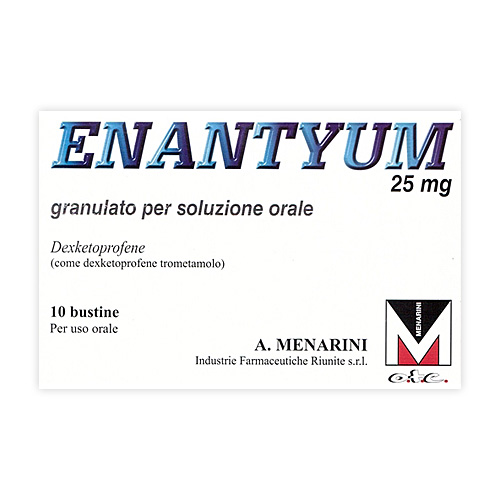 Enantyum 25 mg granulato per soluzione orale