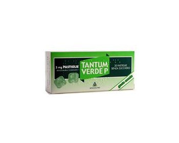 Tantum verde p 3 mg pastiglie gusto menta