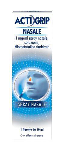 Actifed decongestionante "1 mg/ml spray nasale, soluzione"