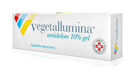 Vegetallumina antidolore 1'% gel