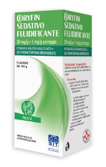 Coryfin sedativo fluidificante 20 mg/g + 1 mg/g sciroppo