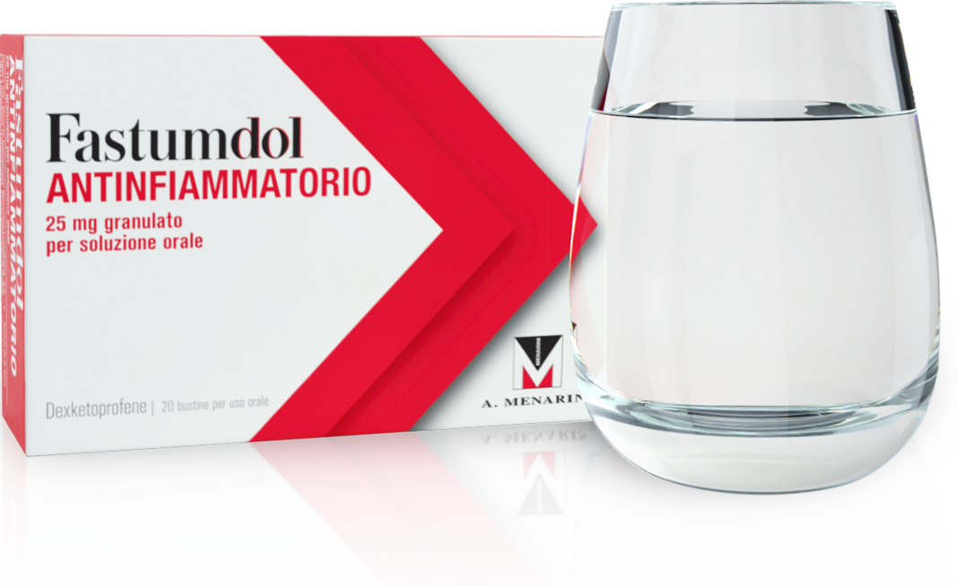 Fastumdol antinfiammatorio 25 mg granulato per soluzione orale