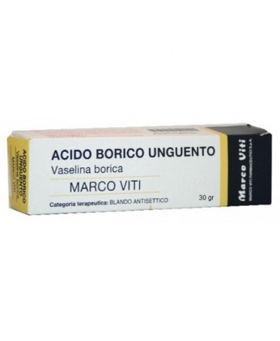 Acido borico marco viti 3% unguento