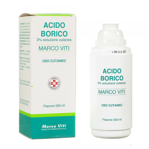 Acido borico marco viti 3% soluzione cutanea