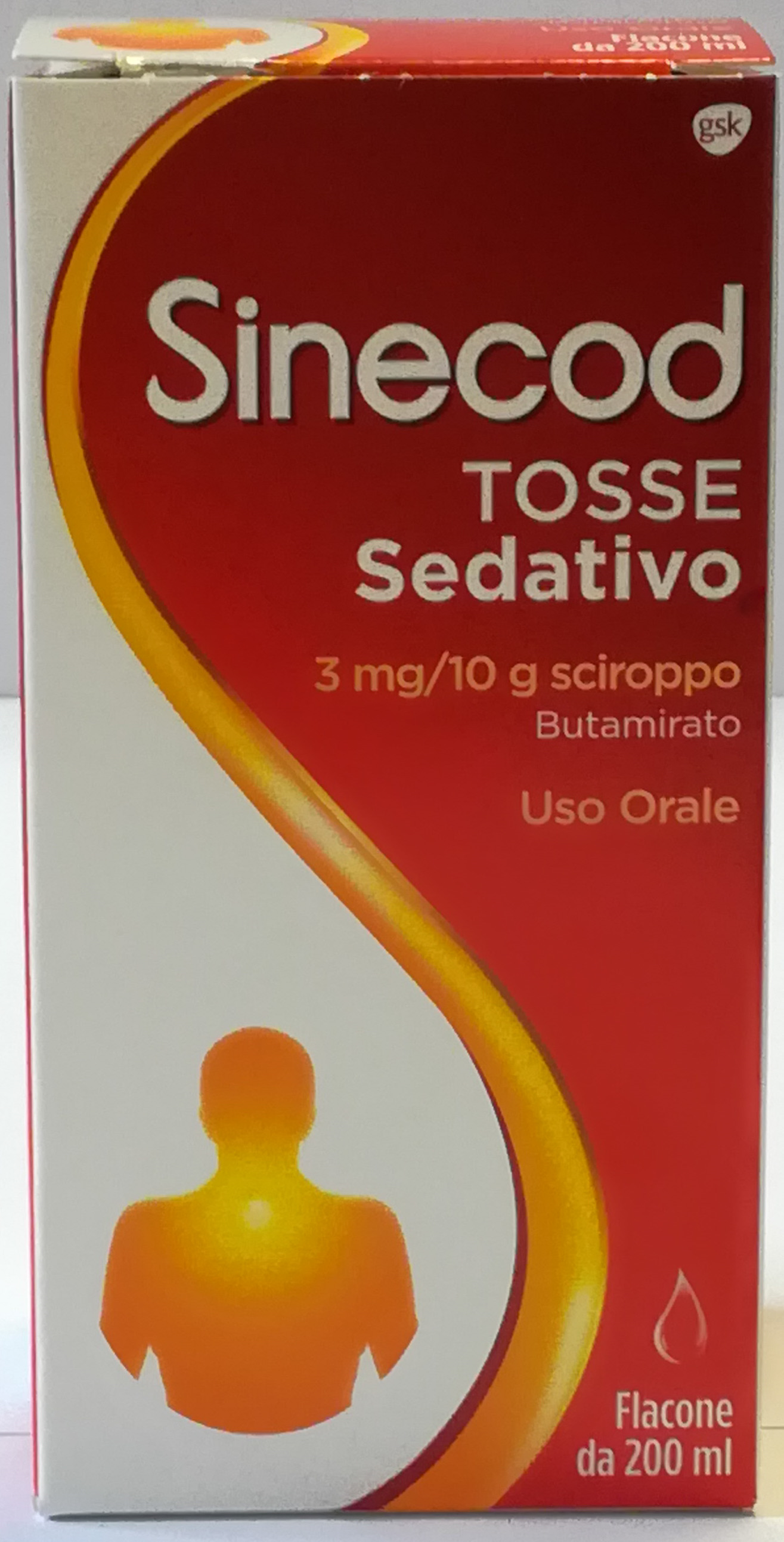 Sinecod tosse sedativo