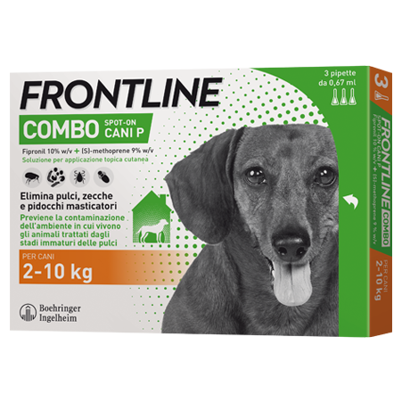 Frontline combo 3p.cani 2-10kg