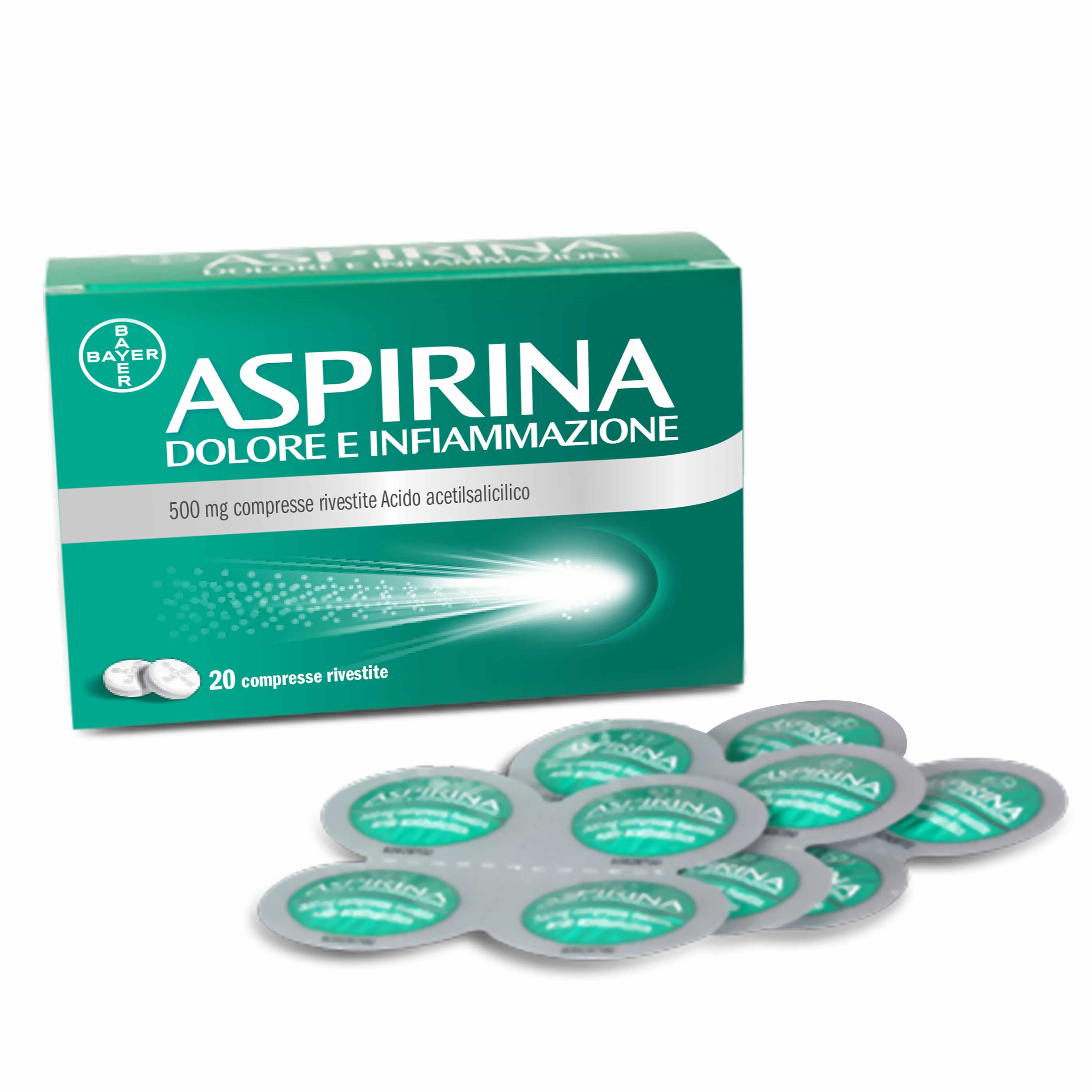 Aspirina dolore e infiammazione 500 mg
