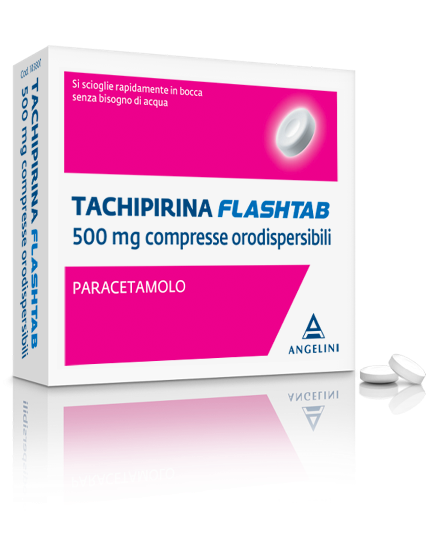 Tachipirina flashtab 500 mg compresse orodispersibili