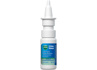 Vicks sinex 0,05% spray nasale soluzione  ossimetazolina cloridrato