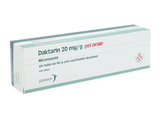 Daktarin 20 mg/g gel orale