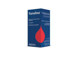 Tonsino 1,5 mg/ml spray per mucosa orale, soluzione  benzidamina cloridrato