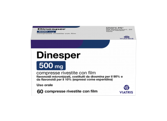 Dinesper 500 mg compresse rivestite con film 60 compresse in blister al/pvc
