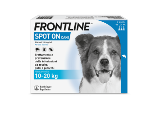 Frontline*3pip 10-20kg cani