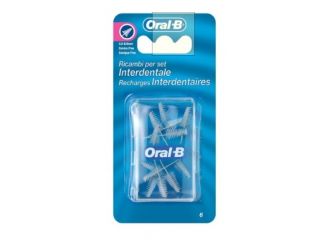 Oralb man set interdentale refill conico fine 3/6,5 mm