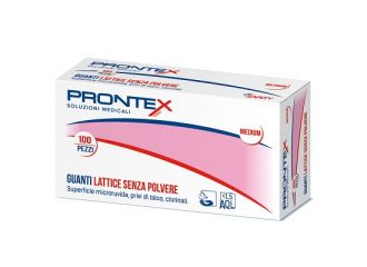 Prontex guanto in lattice senza polvere piccolo 100 pezzi