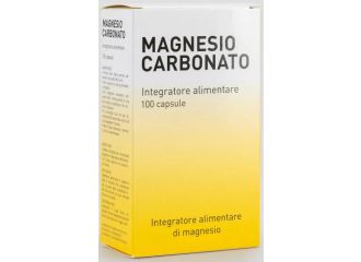 Magnesio carbonato 100 capsule