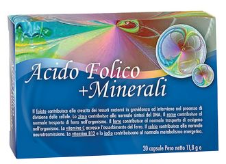 Acido folico + minerali 20 capsule