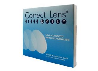 Correct lens daily lenti contatto monouso giornaliere 6,50 30 pezzi
