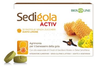 Sedigola apix activ limone 20 pastiglie da 1,5 g