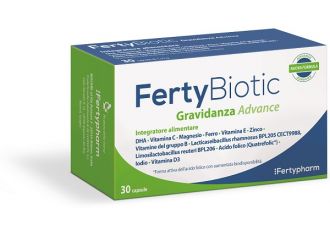 Fertybiotic gravidanza advance 30 capsule da 1,15 g