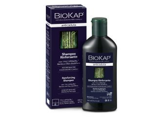 Biokap shampoo rinforzante anticaduta con tricobiotic nuova formula 200 ml